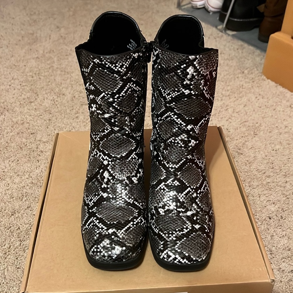 Snakeskin Boots